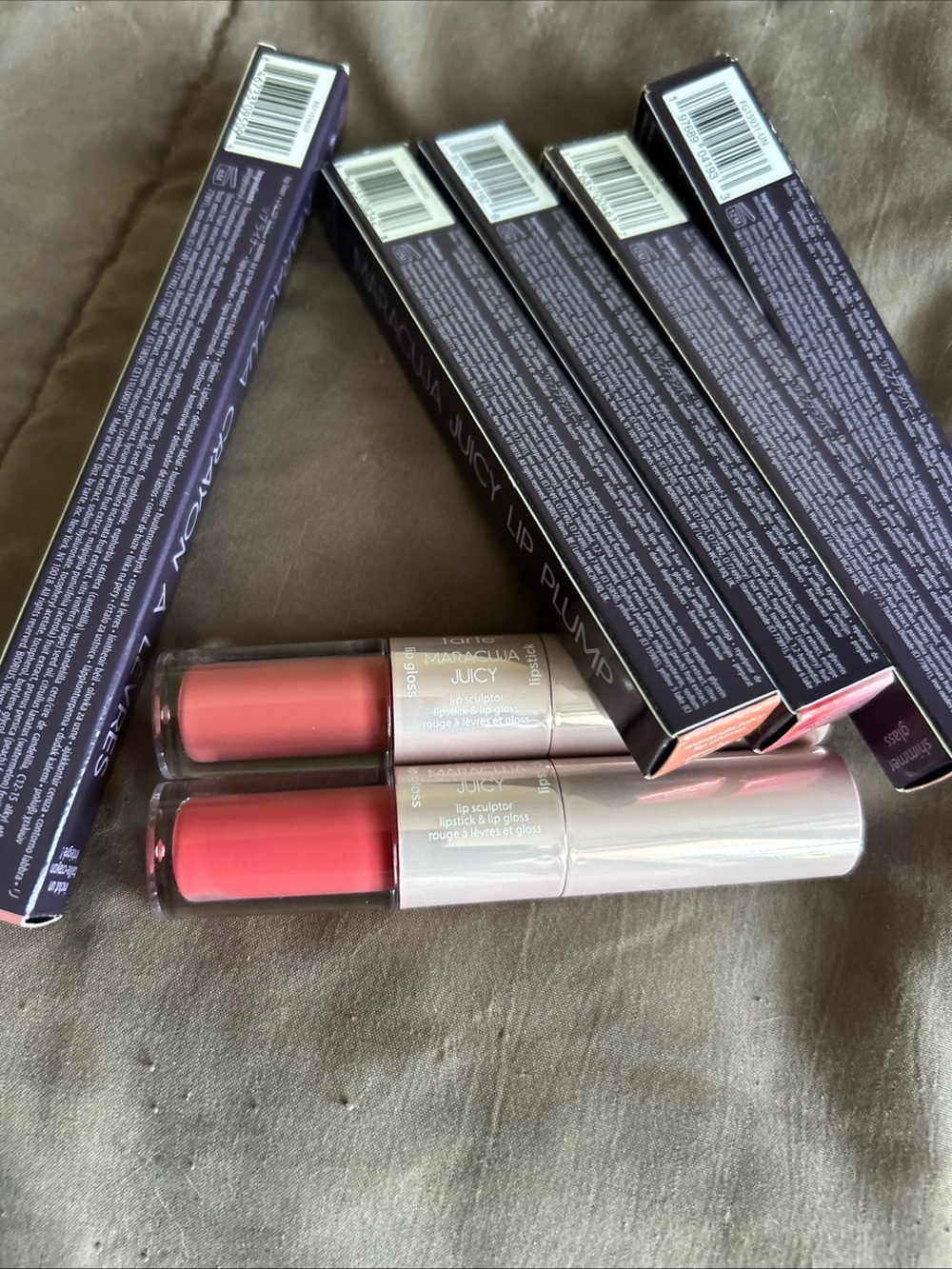 Tarte Maracuja 9 Piece Juicy Lip Collection Pink, Coral, Rose, Nude BRAND NEW - Picture 11 of 15